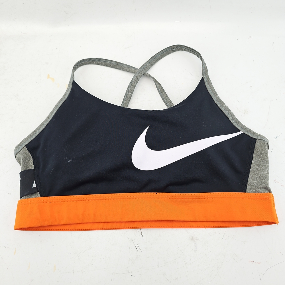 Nike Women's Swim Top - Black, Gray, and Orange